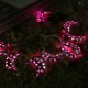 Battery Powered 1.6M Sliver Moon Shape LED Holiday Decorated Holiday String Light for Christmas DC3V