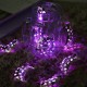 Battery Powered 1.6M Sliver Moon Shape LED Holiday Decorated Holiday String Light for Christmas DC3V