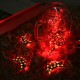 Battery Powered 1.6M Sliver Moon Shape LED Holiday Decorated Holiday String Light for Christmas DC3V