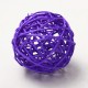 Battery Powered 1.8M 10LEDs Rattan Ball Fairy String Lights for Christmas Garden Party