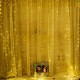 Battery Powered 3M*3M 300LED Curtain String Light Christmas Fairy Light with 13Key IR Remote Control