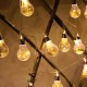 Battery Powered 4M 20LED Light Bulb String Light Romantic Christmas Holiday Party Decoration