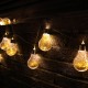 Battery Powered 4M 20LED Light Bulb String Light Romantic Christmas Holiday Party Decoration