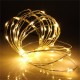 Battery Powered 5M 50LEDs Waterproof Silver Wire Fairy String Light for Christmas +Remote Control