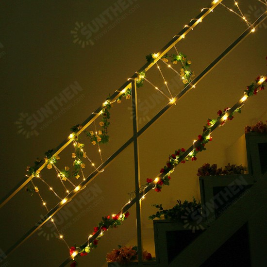 Battery Powered 8 Modes Waterproof 10M Warm White 100LED Tube String Light With Infrared Remote Control