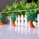 Battery Powered Warm White 1.2M 10LED Coconut Palm Tree Fairy String Light for Holiday Home Decor