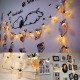 Battery Powered Warm White Metal Pineapple Shaped Indoor LED Fairy String Light for Christmas Party Christmas Decorations Clearance Christmas Lights