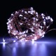 Battery Powered Waterproof 10M Copper Wire Green Shell Fairy String Light For Christmas Wedding