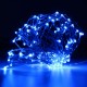 Battery Powered Waterproof 10M Copper Wire Green Shell Fairy String Light For Christmas Wedding