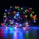 Battery Powered Waterproof 10M Copper Wire Green Shell Fairy String Light For Christmas Wedding