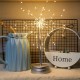 Battery Supply 90LED Firework Starburst Fairy String Light Table Lamp + Remote Control for Home Decoration