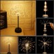 Battery Supply 90LED Firework Starburst Fairy String Light Table Lamp + Remote Control for Home Decoration