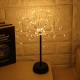 Battery Supply 90LED Firework Starburst Fairy String Light Table Lamp + Remote Control for Home Decoration