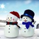 Cute Cartoon Snowman Music Night Light Bedroom Decor Bedside Lamp Christmas Gift Night Lamp for Children Bayby Kid