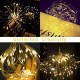 DC5V USB DIY Firework Starburst 120 LED Sliver Fairy String Light Remote Control Christmas Decor