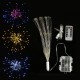 Dual Powered USB Battery 150 LED Starburst String Fairy Light Sliver Wire Wedding Party Home Decor