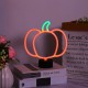 Halloween Decoration LED Neon Sign Light Indoor Night Table Lamp for Party Living Room Wedding Home Decoration