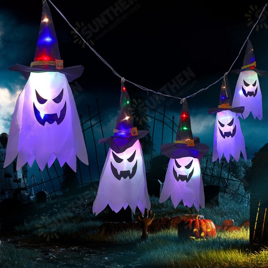 Halloween Fairy Lights Halloween Decorations Lights Witch Hats LED Decorative Lights Battery Operated Decoration Fairy Lights