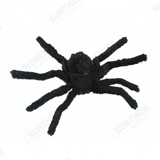 Halloween LED Spider Web String Light Outdoor Horror Party Props Lamp Cobweb Spooky Decor