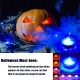 Halloween Smoke Machine Fog Mist Maker Color Changing Witch Cauldron Shape Smoke Machine EU/US/UK Fogger Holiday Party Decoration Prop