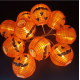 LED Halloween Pumpkin String Lights Solar/Battery Power Party Decor Waterproof