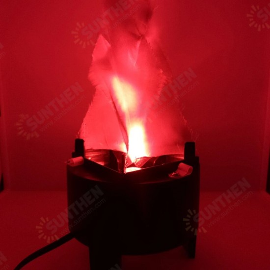 LED Hanging Simulation Flame Lamp Halloween Decoration Brazier Lamp 3D Dynamic Christmas Projector Lights