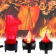 LED Hanging Simulation Flame Lamp Halloween Decoration Brazier Lamp 3D Dynamic Christmas Projector Lights