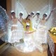 LED Isis Wings Night Light Glow Up Lamp Costume Belly Dance Egyptian Club Show With Stick