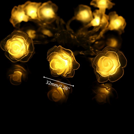 LED String Light Fairy Lights Lamp Waterproof Outdoor Xmas Party Wedding Decor