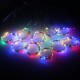 LED Window Curtain Lights USB Waterproof Fairy String Lights Christmas Twinkle Lights Backdrop Patio and Wall Decorations - 8 Modes without Hook