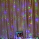 3M*3M USB 15W IP67 8 Modes Remote Control 300 LED Curtain Fairy String Holiday Light DC5V