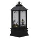 Battery Powered Hanging Lantern Holiday Light Pumpkin Flame Lamp for Halloween Decor DC4.5V