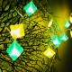 Ramadan Festival LED String Light Battery/USB Version Eid Mubarak Decorative Holiday Light
