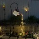 Solar Light Art Lamp Powered LED Fairy Copper Wire Waterproof String Lights Watering Can Outdoor Garden Decoration