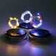 Solar Powered 1M 10LEDs Mason Jar Lid Insert Fairy String Light for Garden Christmas Party