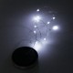 Solar Powered 1M 10LEDs Mason Jar Lid Insert Fairy String Light for Garden Christmas Party