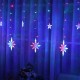 Star Curtain Window String Light LED Fairy Christmas Decorations Lights Holidays Party Wedding Outdoor Garden Lamp