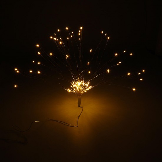 USB Powered 8 Mode 150 LED DIY Firework Starburst Fairy String Light Remote Control Christmas Decor