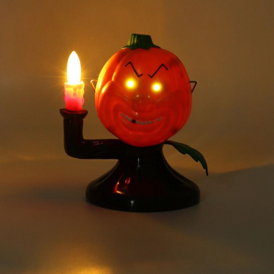 Halloween Party Home Decoration Supplies Portable Luminous Ghost Lamp Toys For Kids Children Gift