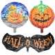 Halloween Pumpkin Head Party Home Decorations Props Foil Balloons