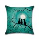 Halloween Series Ancient House Witch Pumpkin Cat Pillow Cover Decorative Toys