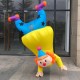 Inflatable Toy Inflatable Costume Inverted Clown Halloween Creative Activities Performance Fun Party Costume