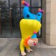 Inflatable Toy Inflatable Costume Inverted Clown Halloween Creative Activities Performance Fun Party Costume