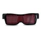 LED Glasses Bluetooth Control Christmas Bar Party Decoration Toys USB Charging