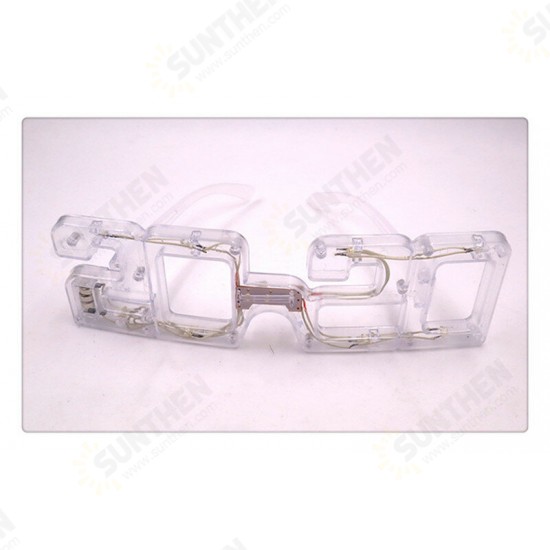 Led Glasses Flashing Light Glasses New Year 2020 Shape Light Up Christmas Holiday Party Decorations Props