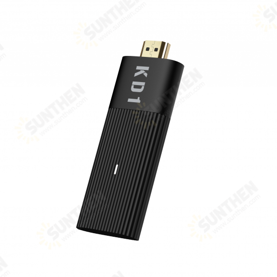 KD1 TV Stick Amlogic S905Y2 2GB RAM 16GB ROM BT4.2 2.4G 5G WiFi Android 10 ATV OS 4K HDR10 Streaming Media Player