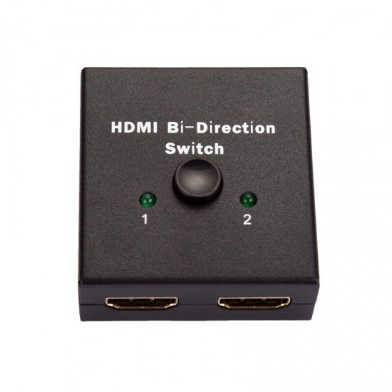 NK-Q3 1080P Plug And Play HDMI Splitter Switch Two In and One Out Smart HDMI Bi-Direction Video Adapter