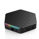 T95Z Plus H618 Smart TV Box Android 12 2G 16GB Support BT 5.0 WiFi 6 TVBOX RGB Light with 6K Decoding 4K60FPS Resolution HDR10 Color Set Top Box