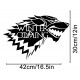 Game of Thrones House Stark Wolf Vinyl Sticker Decal HBO Winter Is Coming