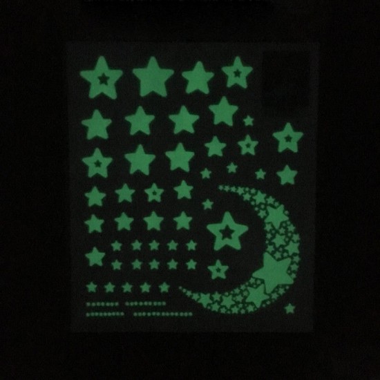 Glow In The Dark Home Decor Shining Star Luminescence Sticker